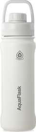 AQUAFLASK בקבוק ספורט תרמי Arctic White לבן נקי ארקטיNEW REGULAR נפח 532 מייל.