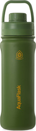 AQUAFLASK בקבוק ספורט תרמי Hunter Green ירוק טבעי צייד NEW REGULAR נפח 532 מייל.