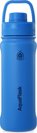 AQUAFLASK בקבוק ספורט תרמי Pacific Blue כחול עמוק פסיפי NEW REGULAR נפח 532 מייל.