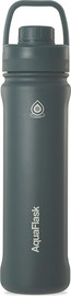AQUAFLASK בקבוק ספורט תרמי Graphite אפור גרפיט NEW REGULAR נפח 650 מייל.