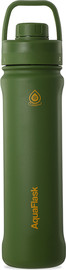 AQUAFLASK בקבוק ספורט תרמי Hunter Green ירוק טבעי צייד NEW REGULAR נפח 650 מייל.