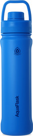 AQUAFLASK בקבוק ספורט תרמי Pacific Blue כחול עמוק פסיפי NEW REGULAR נפח 650 מייל.