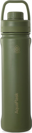 AQUAFLASK בקבוק ספורט תרמי Walnut חום טבעי אגוזי NEW REGULAR נפח 650 מייל.