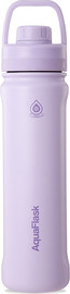 AQUAFLASK בקבוק ספורט תרמי Periwinkle סגול עדין פריונקל NEW REGULAR נפח 1182 מייל.