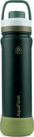 AQUAFLASK בקבוק ספורט תרמי Lush לאש ירוק כהה טבעי NEW REGULAR Colorwave S2 נפח 650 מ״ל