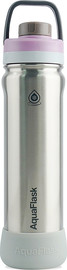 AQUAFLASK בקבוק ספורט תרמי Spark ספארק נירוסטה עם ורוד NEW REGULAR Colorwave S2 נפח 650 מ״ל