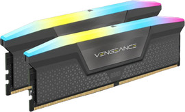 Corsair זיכרון לנייח Corsair Vengeance RGB 32GB 2X16 DDR5 6000Mhz