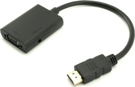 Gold Touch מתאם GoldTouch HDMI To VGA With Audio 0.2M