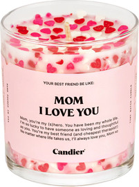 Candier נר - MOM I LOVE YOU