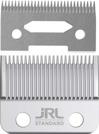 JRL סכין + פלטה מקורי למכונת תספורת JRL כסוף