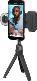SHIFTCAM Shiftcam SnapGrip Creator Kit Midnight אחיזה מגנטית חכמה לסמארטפון + ערכת אביזרים לצילום מקצועי בחר צבע שחור