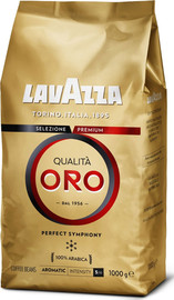LAVAZZA 1 ק"ג פולי קפה לוואצה אורו Lavazza Qualita ORO