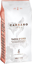 Carraro 1 ק"ג פולי קפה טצה ד'אורו מבית Carraro
