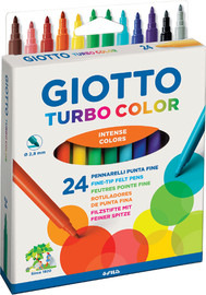 GIOTTO GIOTTO טושים טורבו קולור 24 יח'