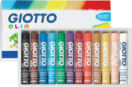 GIOTTO GIOTTO פסטל שמן 12 יח'