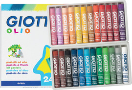 GIOTTO GIOTTO פסטל שמן 24 יח'