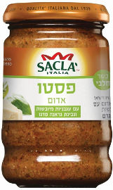 SACLA פסטו אדום עם עגבניות מיובשות וגבינת גראנה פדנו