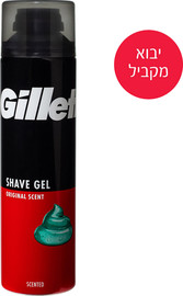 ג'ילט ייבוא מקביל יבוא מקביל* ג'ל גילוח אורגינל