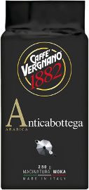 ESPRESSO 1882 קפה טחון ANTICABORREGA בוואקום זהב