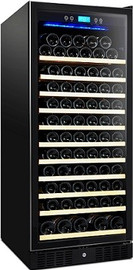 VINOCAVE מקרר יין עד 110 בק,Galaxy פרימיום. מדחס, מדפי עץ נשלפים, תצוגה דיגיטלית,אפשרות גם לאינטגרלי.