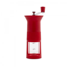Bialetti מטחנת קפה ידנית צבע אדום