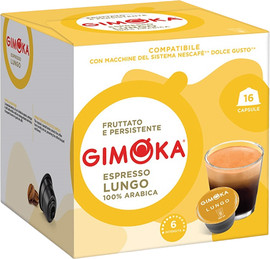 Gimoka LUNGO 16 DOLCE GUSTO / קפסולות תואמות מכונת דולצ'ה גוסטו