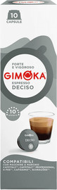 Gimoka DECISO /  קפסולות קפיטלי תואם CAFFITALY / אספרסו קלאב 10