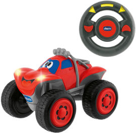 Chicco אוטו בילי + שלט הגה גלגלים גדולים