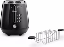 Delonghi מצנם 2 פרוסות DeLonghi דלונגי Eclettica CTY2103.BK שחור