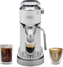 Delonghi מכונת קפה  EC890 צבע לבן