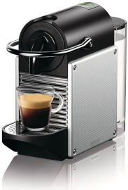 Nespresso יבוא מקביל* PIXIE מכונת קפה + 40 קפסולות ESPRESSO 1882