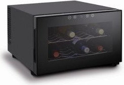 Winekeeper מקרר יין 8 בק Galaxy מדפי עץ נשלפים, תצוגה דיגיטלית