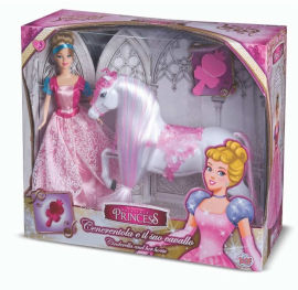 Tato Toy Limited הנסיכה אביב עם סוס