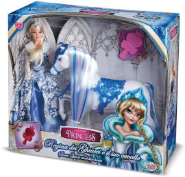 Tato Toy Limited נסיכות אופנה-שלג עם סוס