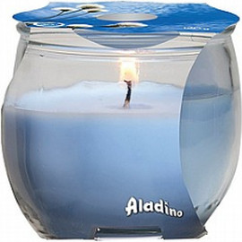 PETALI CANDLES נר פטאלי כוס בריח כותנה