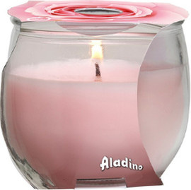 PETALI CANDLES נר פטאלי כוס בריח ורדים