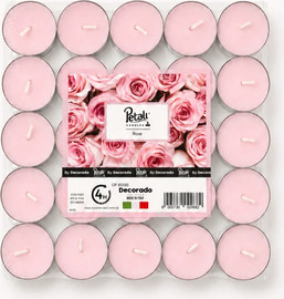 PETALI CANDLES נר טילייט 25 יח' - ורדים