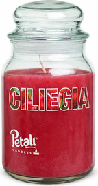PETALI CANDLES נר פטאלי צנצנת בריח דובדבן