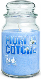 PETALI CANDLES נר פטאלי צנצנת בריח כותנה