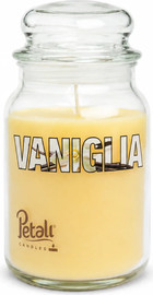 PETALI CANDLES נר פטאלי צנצנת בריח וניל