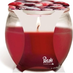 PETALI CANDLES נר פטאלי כוס בריח דובדבן