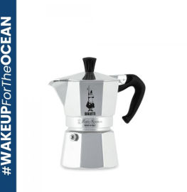 Bialetti מקינטה אלומיניום מדגם מוקה אקספרס 6 כוסות