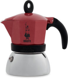 Bialetti מקינטה אינדוקציה צבע אדום