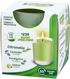 ספירה גרין נר ציטרונלה