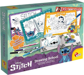 Lisciani לוחות מחיקים עם סטיץ דגם Stitch Drawing School