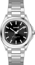 Lowell שעון יד לגבר Lowell - איטליה דגם Atlantis שחור