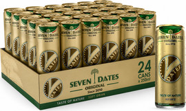 SEVEN משקה תמרים תוסס 250 מ"ל SEVEN DATES - מארז 24 יחידות