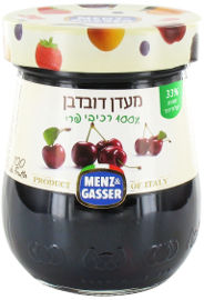 MENZ&GASSER מעדן דובדבן 100% רכיבי פרי