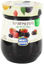 MENZ&GASSER מעדן פירות יער 100% רכיבי פרי