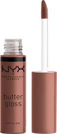 NYX PROFESSIONAL MAKEUP BUTTER LIP GLOSS גלוס מעניק גימור מבריק לשפתיים - BUTTERSCOTCH 46